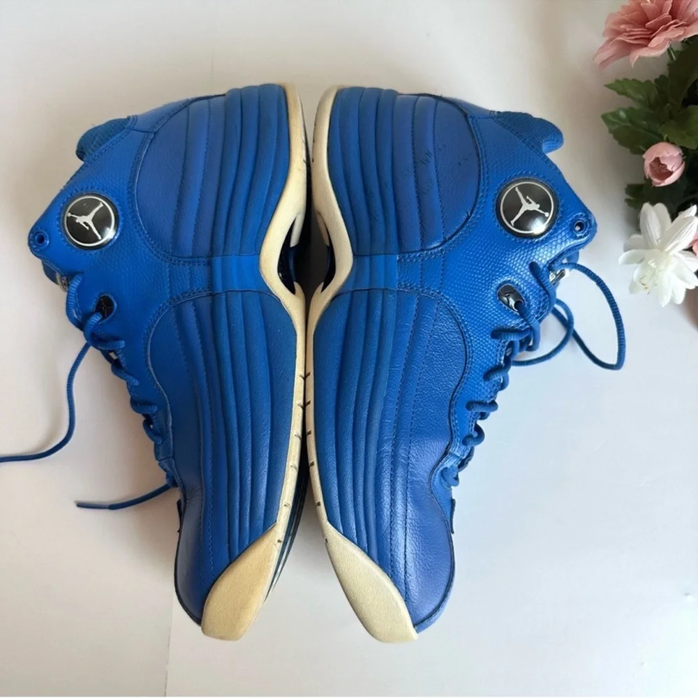 Jordan Jumpman Team 1 Sport Blue/White-Black Lace Up Sneakers